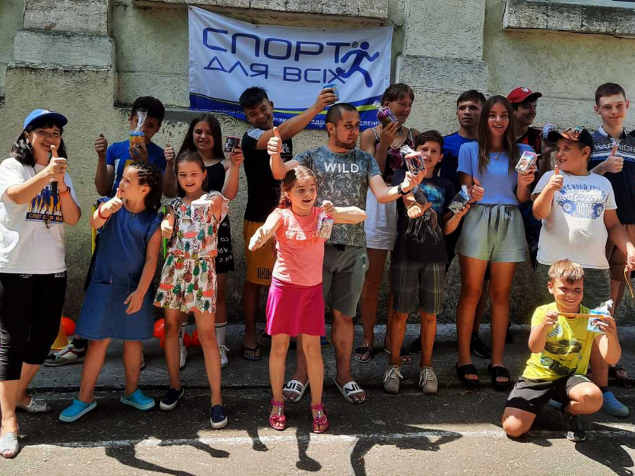 «Здорова Україна» серед дітей у Центрі інклюзивної допомоги