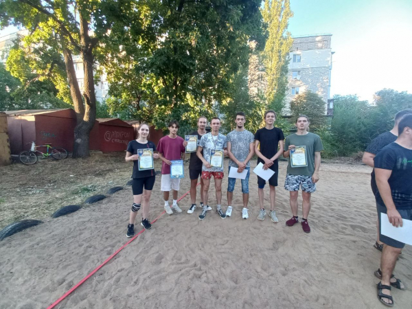 Фінал турніру з волейболу серед молоді міста Вознесенська &quot;Олімпійське літо&quot;