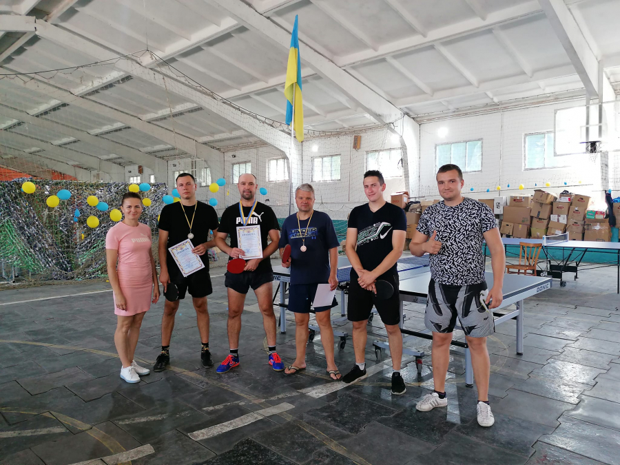 Турнір з настільного тенісу, присвячений Дню Незалежності України